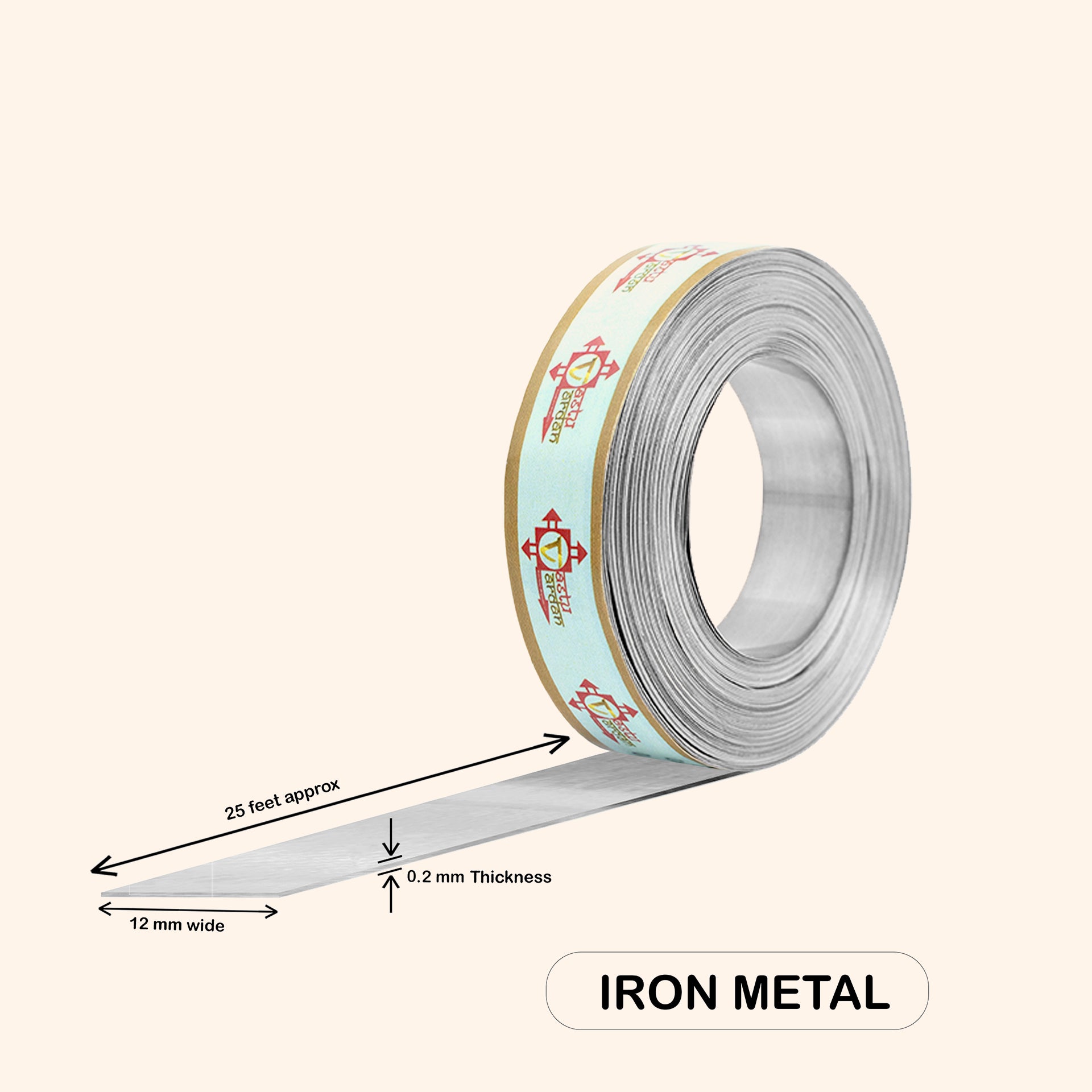 Destiny Star Stores 25 FEET 0.5 INCH IRON STRIP