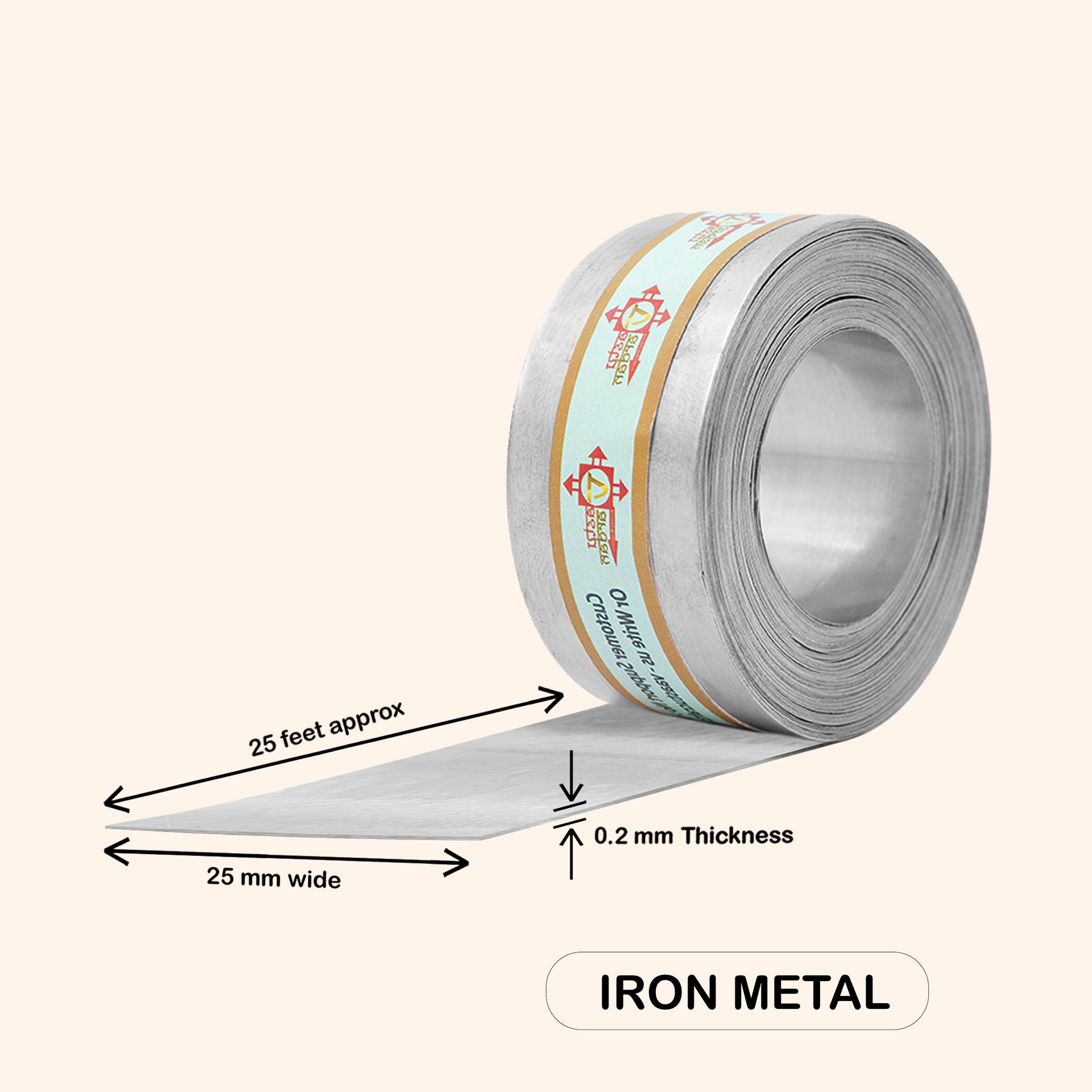 Destiny Star Stores 25 FEET 1 INCH IRON STRIP