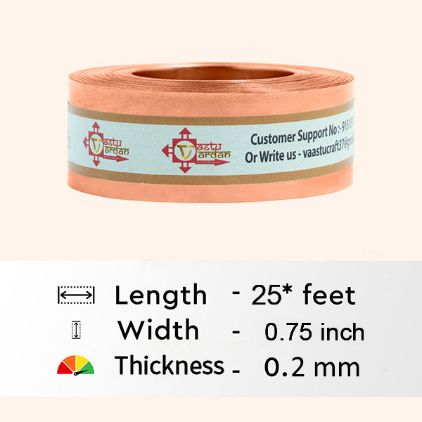 Destiny Star Stores 25 FEET 0.75 INCH COPPER STRIP