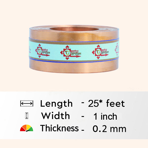 Destiny Star Stores 25 FEET 1 INCH COPPER STRIP