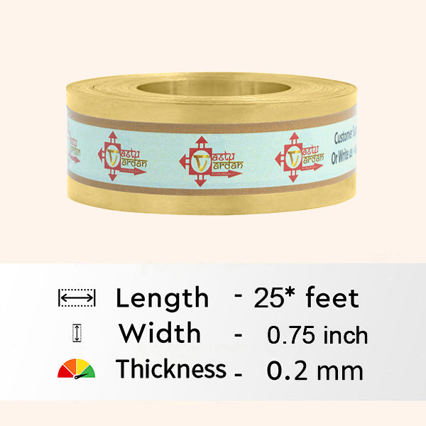 Destiny Star Stores 25 FEET 0.75 BRASS STRIP