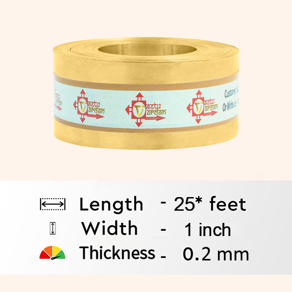 Destiny Star Stores 25 FEET 1 INCH BRASS STRIP