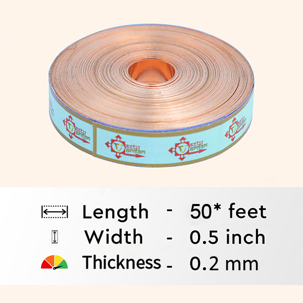 Destiny Star Stores 50 FEET 0.5 INCH COPPER STRIP