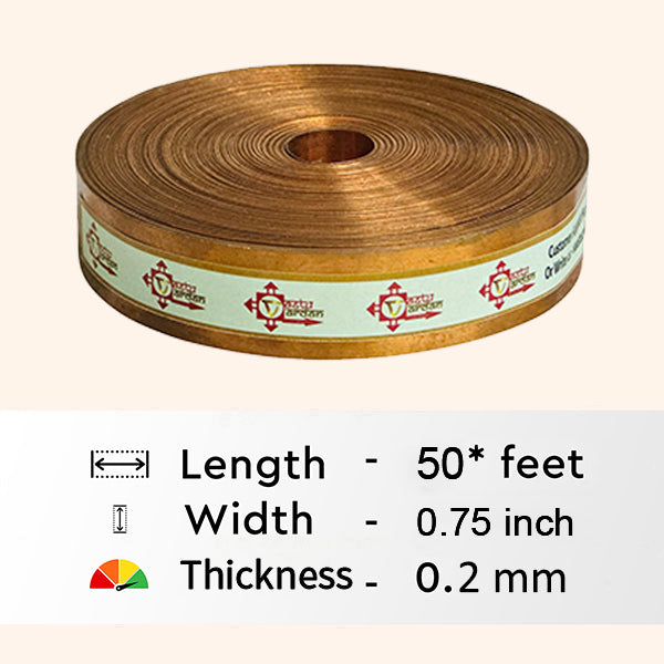Destiny Star Stores 50 FEET 0.75 INCH COPPER STRIP