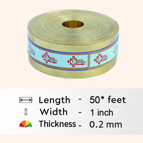 Destiny Star Stores 50 FEET 1 INCH BRASS STRIP