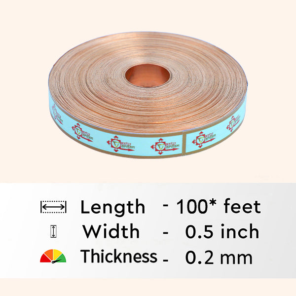 Destiny Star Stores 100 FEET 0.5 INCH COPPER STRIP