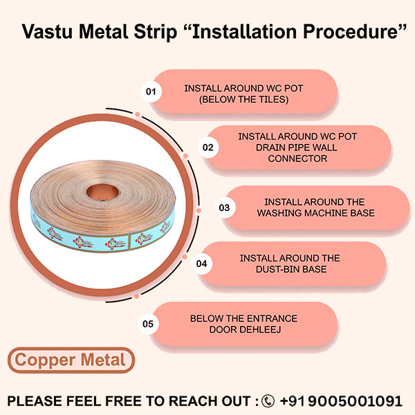 Destiny Star Stores 100 FEET 0.5 INCH COPPER STRIP