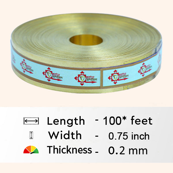 Destiny Star Stores 100 FEET 0.75 INCH BRASS STRIP
