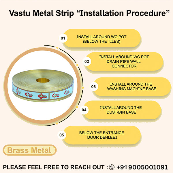 Destiny Star Stores 100 FEET 0.75 INCH BRASS STRIP