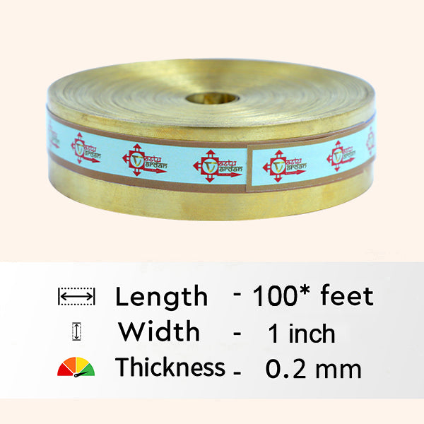 Destiny Star Stores 100 FEET 1 INCH BRASS STRIP