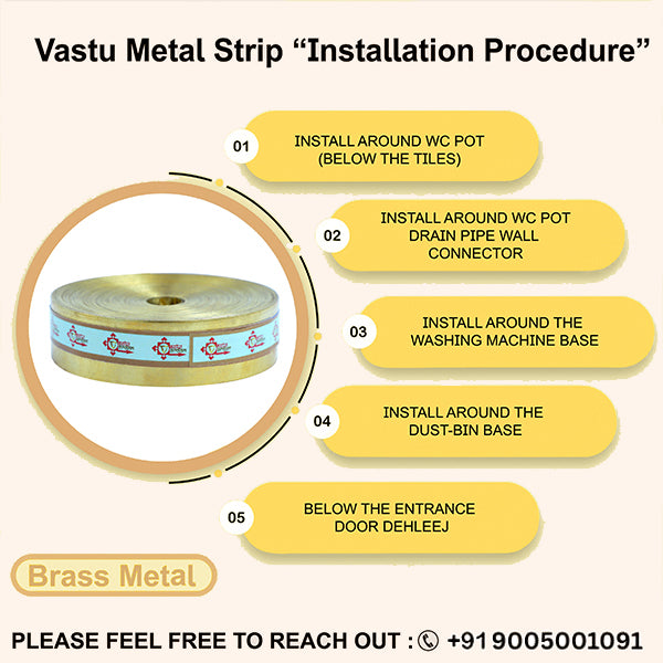 Destiny Star Stores 100 FEET 1 INCH BRASS STRIP