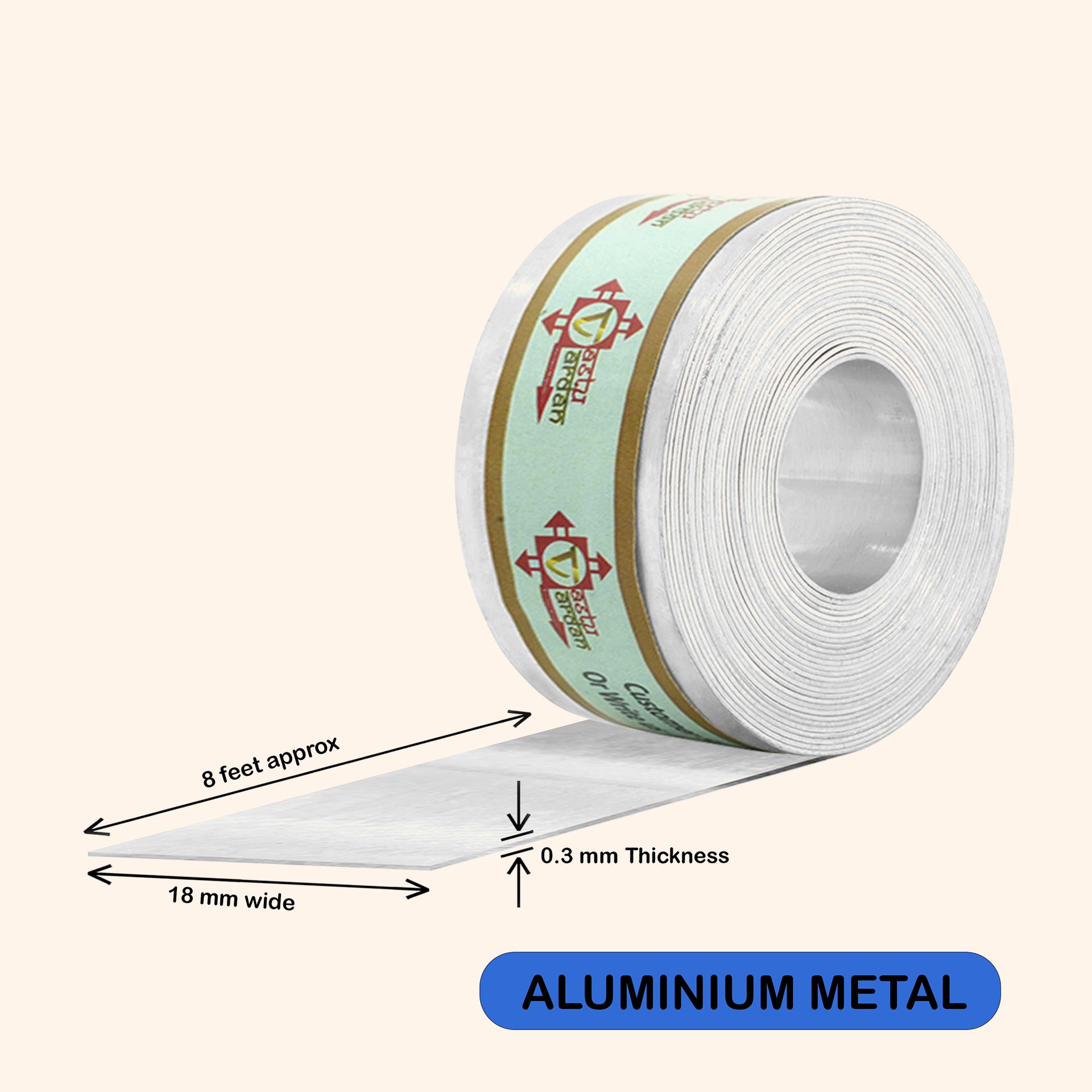 Destiny Star Stores 8 FEET 0.75 INCH ALUMINIUM STRIP