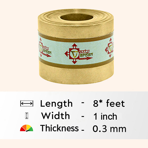 Destiny Star Stores 8 FEET 1 INCH BRASS STRIP