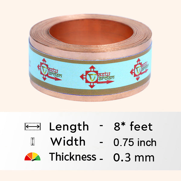 Destiny Star Stores 8 FEET 0.75 INCH COPPER STRIP