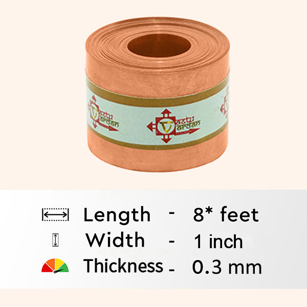 Destiny Star Stores 8 FEET 1 INCH COPPER STRIP