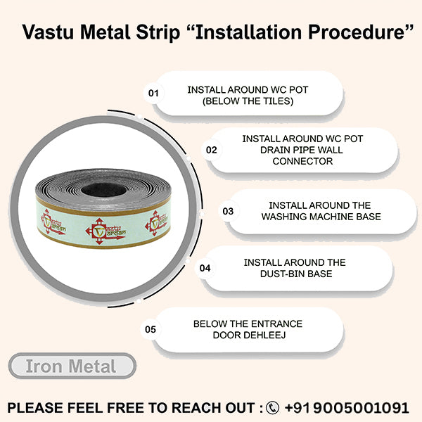Destiny Star Stores 8 FEET 0.5 INCH IRON STRIP