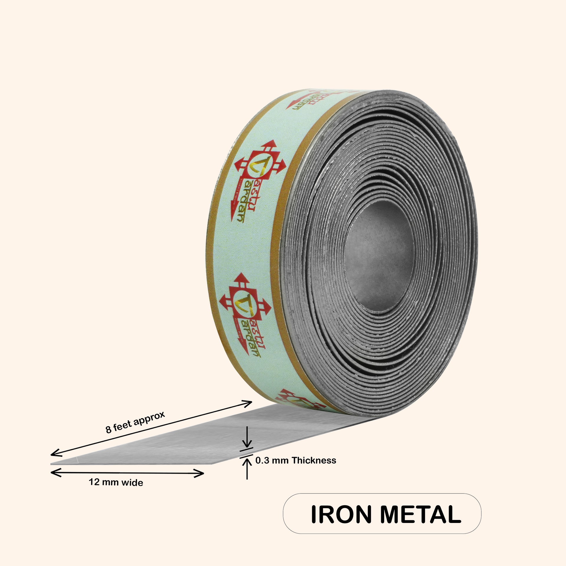 Destiny Star Stores 8 FEET 0.5 INCH IRON STRIP