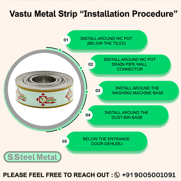 Destiny Star Stores 8 FEET 0.5 INCH STAINLESS STEEL STRIP