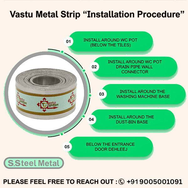 Destiny Star Stores 8 FEET 0.75 INCH STAINLESS STEEL STRIP