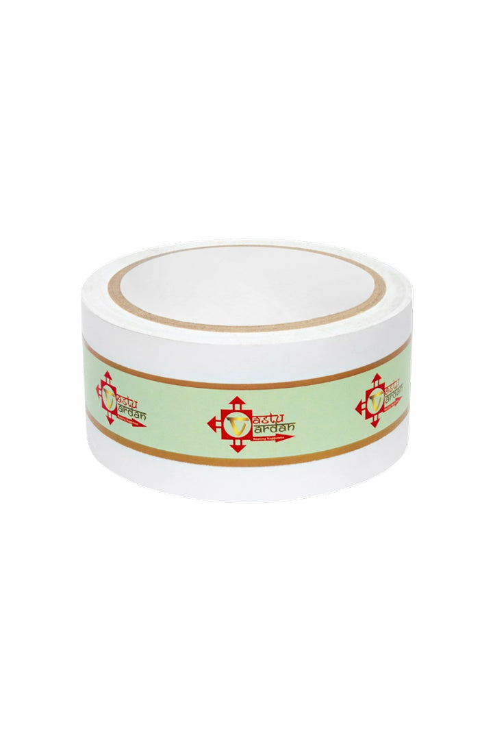 WHITE VASTU CORRECTION TAPE | 2 INCH | LENGTH- 16 METER APPROX | TOILET VASTU REMEDY | PACK OF 1