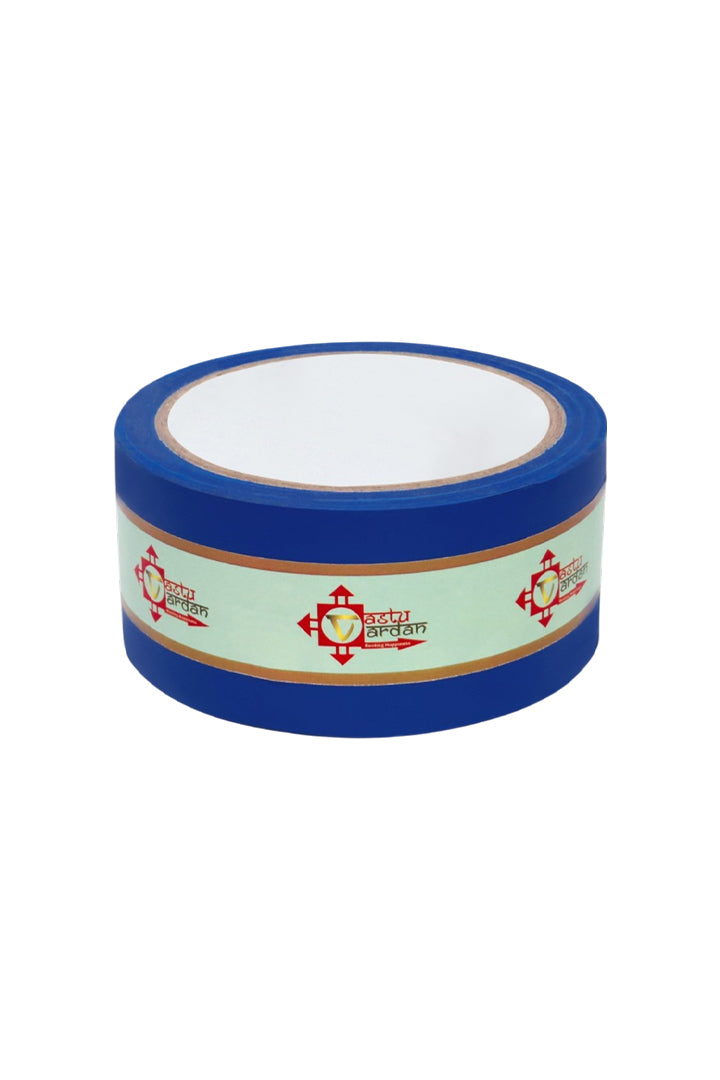 BLUE VASTU CORRECTION TAPE | 2 INCH | LENGTH- 16 METER APPROX | TOILET VASTU REMEDY | PACK OF 1