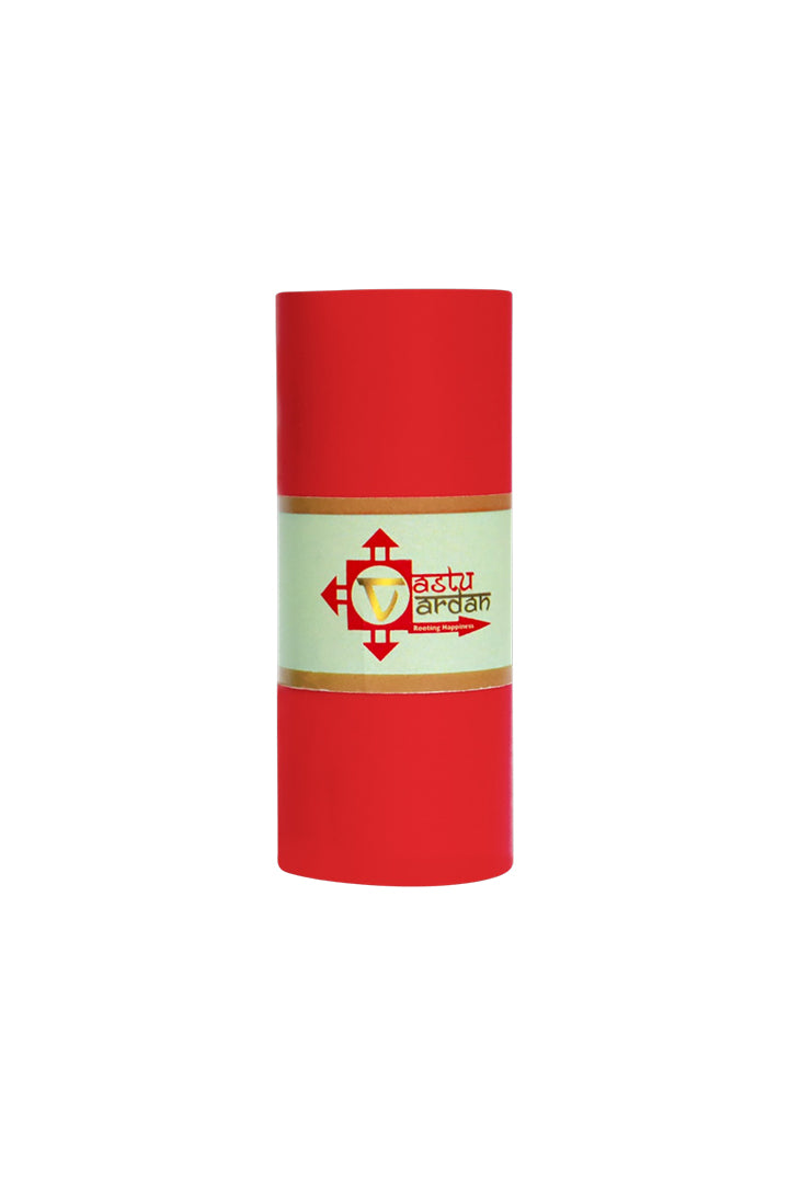 VASTU VINYL RED TAPE || 3 INCH || LENGTH- 8-10 FEET APPROX || PACK OF 1 || VASTU TAPE REMEDY || TOILET CORRECTION || VASTU TAPE ||