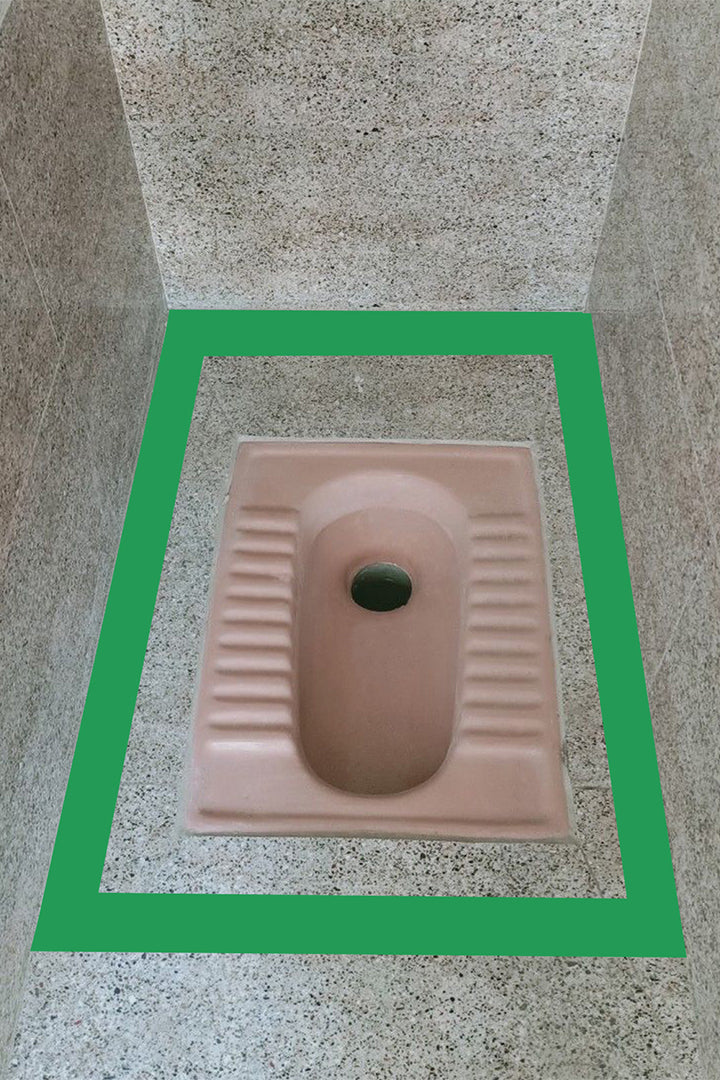 VASTU VINYL GREEN TAPE || 3 INCH || LENGTH- 8-10 FEET APPROX || PACK OF 1 || VASTU TAPE REMEDY || TOILET CORRECTION || VASTU TAPE ||