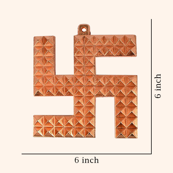 Destiny Star Stores 6 INCH COPPER SWASTIK