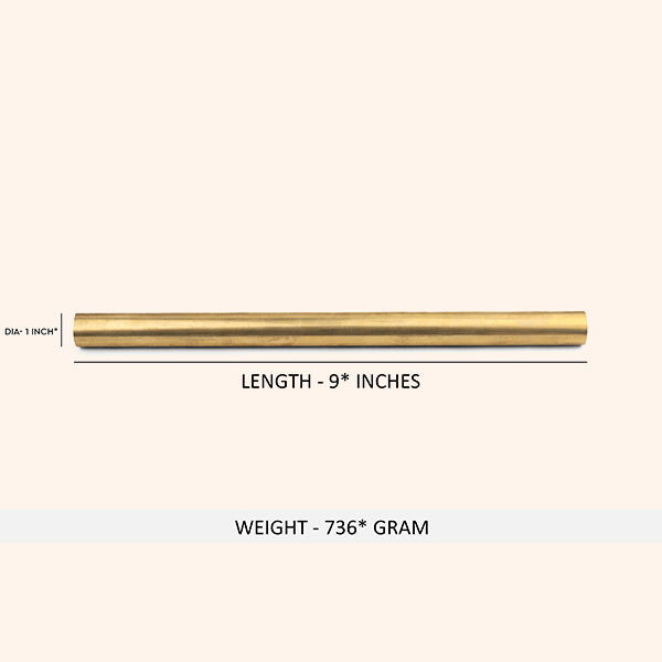Destiny Star Stores BRASS 9 INCH VIRTUAL ROD