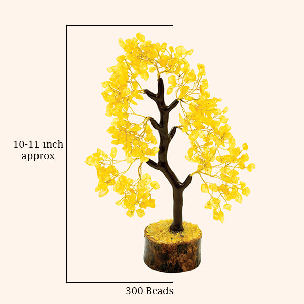 CITRINE TREE 300 BEADS - Manifestation, Prosperity & Energy Amplifier