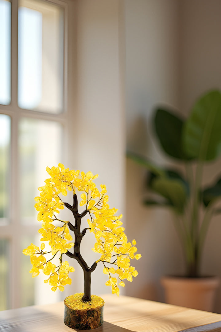CITRINE TREE 300 BEADS - Manifestation, Prosperity & Energy Amplifier