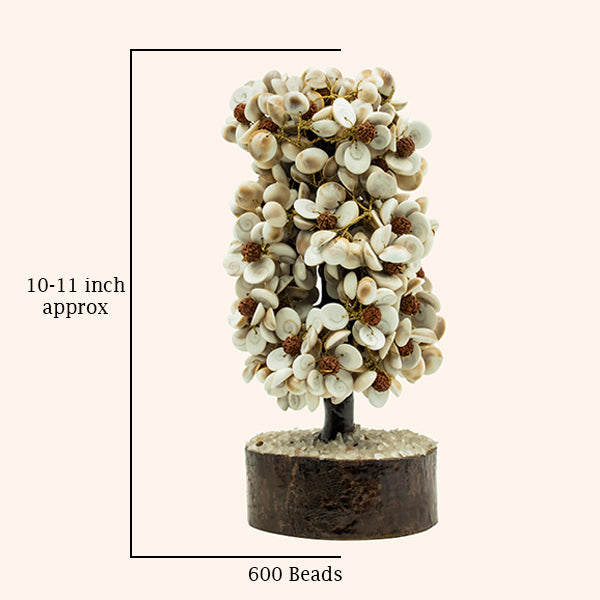GOMATI CHAKRA WITH RUDRAKSH CRYSTAL TREE 600 BEADS - Divine Energy, Protection & Prosperity
