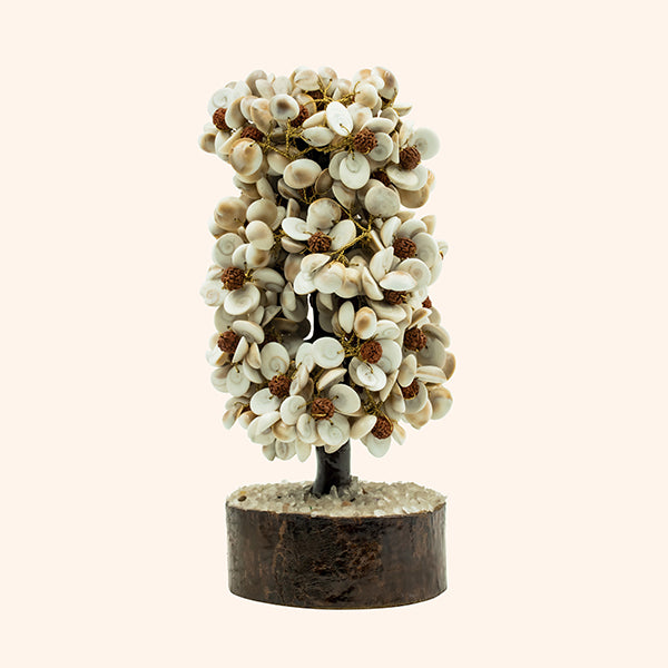 GOMATI CHAKRA WITH RUDRAKSH CRYSTAL TREE 600 BEADS - Divine Energy, Protection & Prosperity