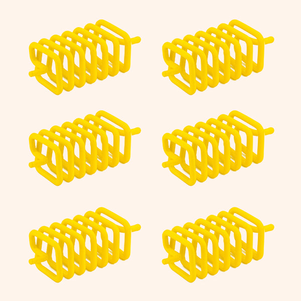 YELLOW ANTI-CLOCKWISE SPRING SET 6