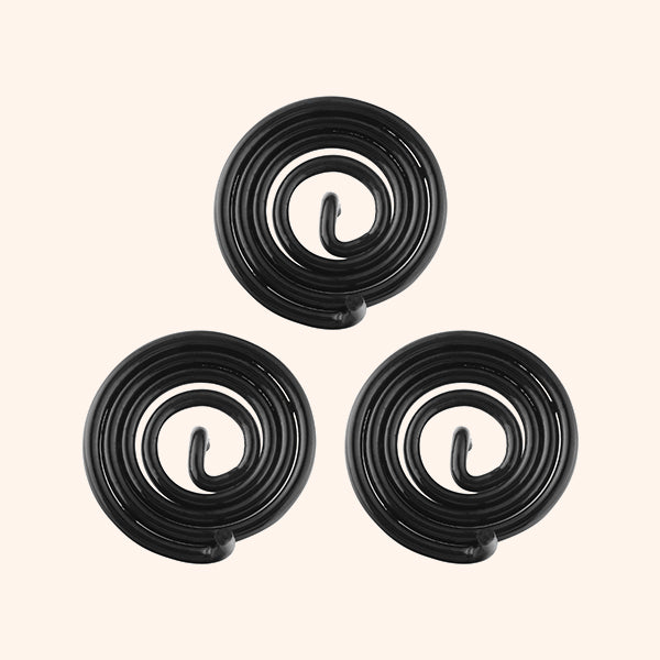 BLACK ANTI-CLOCKWISE SPRING SET 3