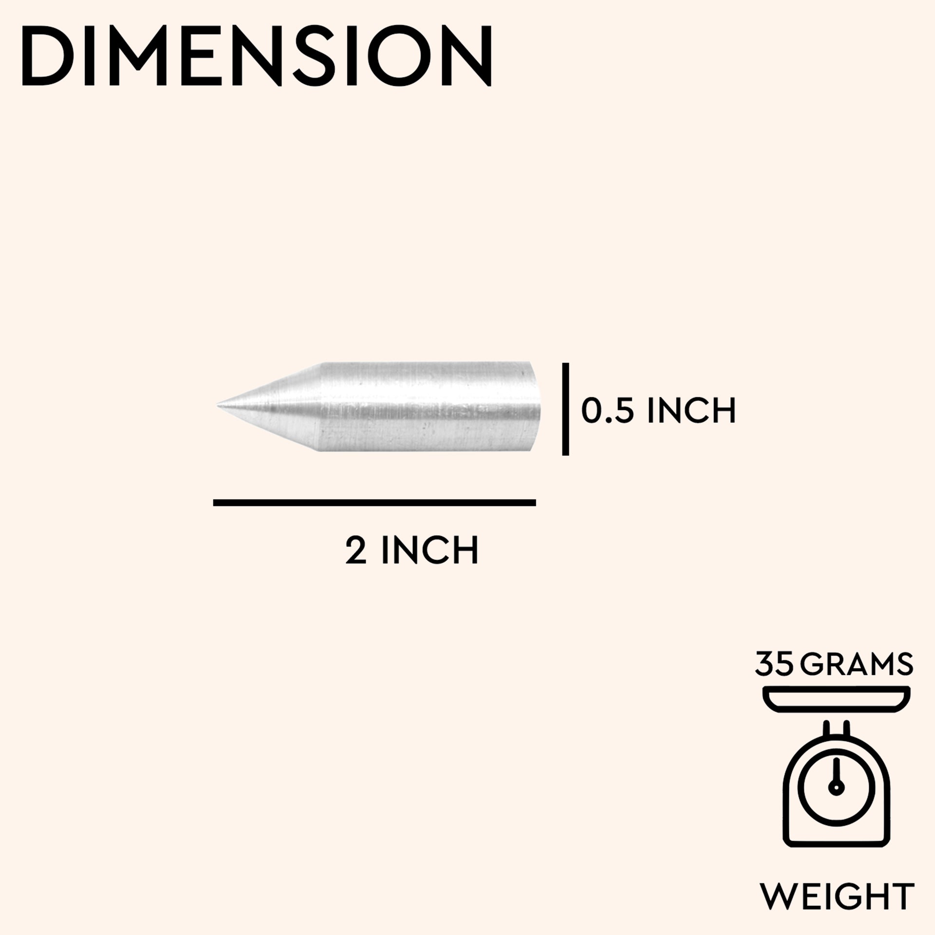 Destiny Star Stores ALUMINIUM KILAK 2 INCH