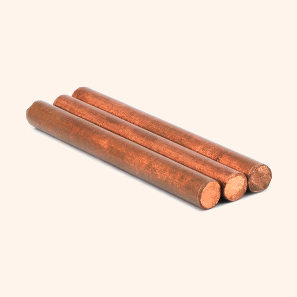 Destiny Star Stores COPPER ROUND STUD 3 INCH 8MM SET 3