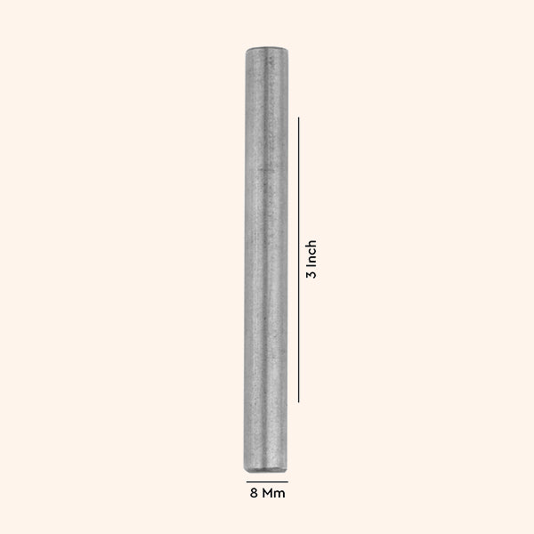 Destiny Star Stores IRON ROUND STUD 3INCH 8MM SET 6