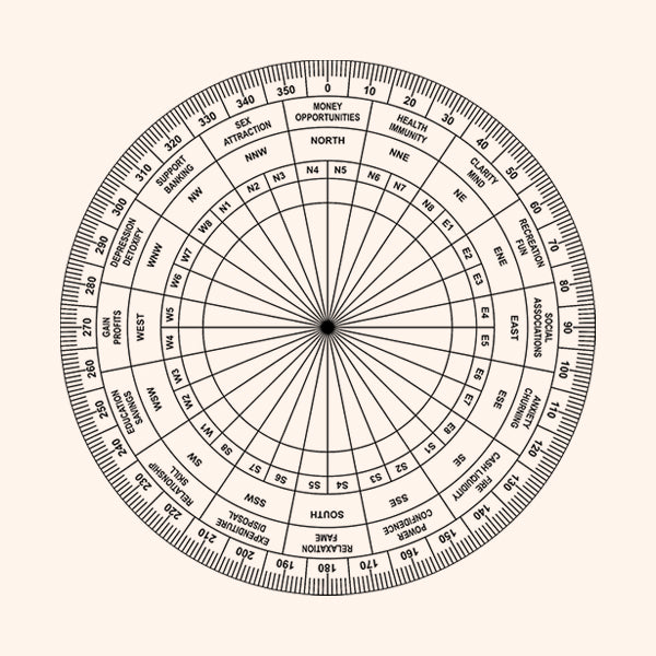 Destiny Star Stores BLACK PLAIN SHAKTI CHAKRA 7 INCH