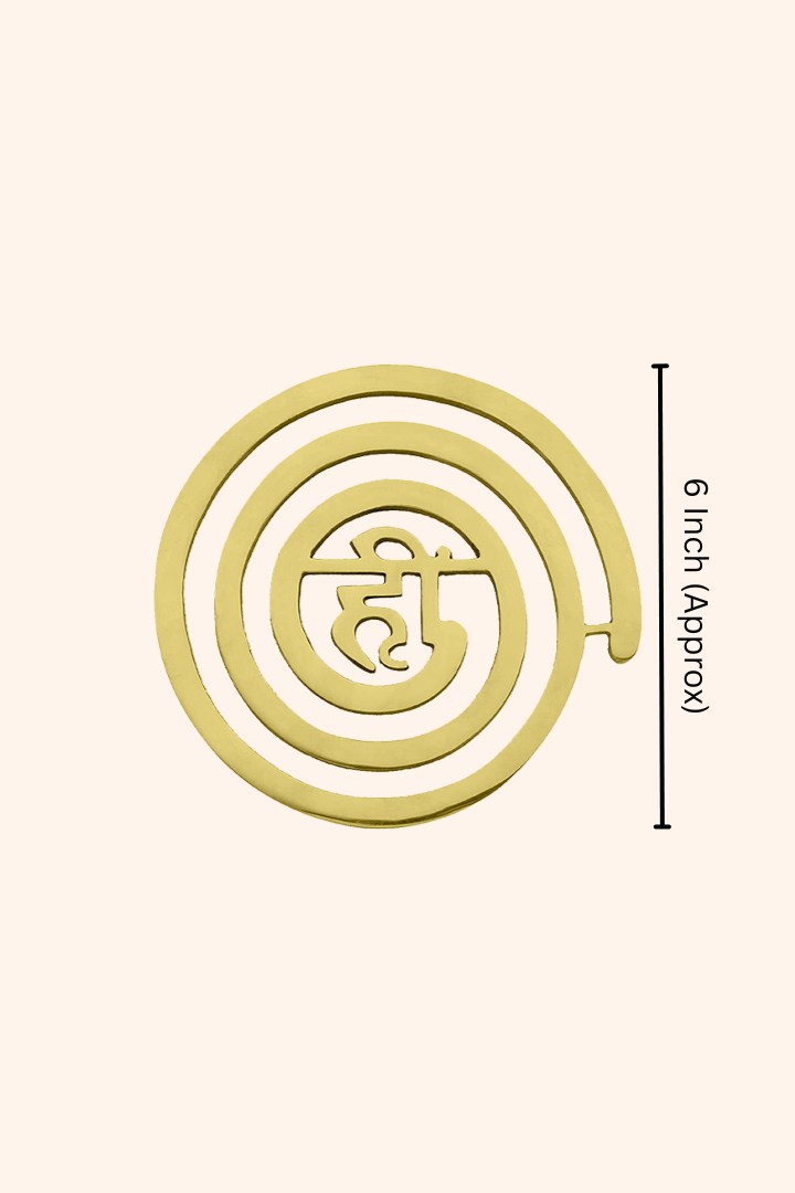 Destiny Star Stores BRASS HII HELIX 6 INCH