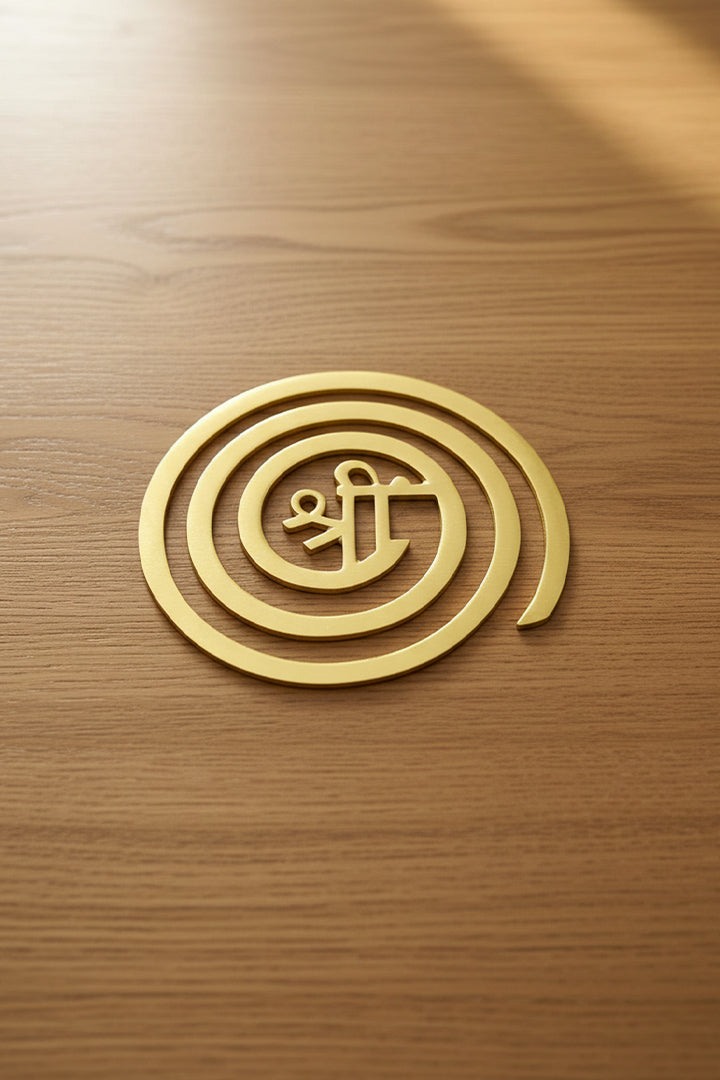 Destiny Star Stores BRASS SHREE HELIX 6 INCH