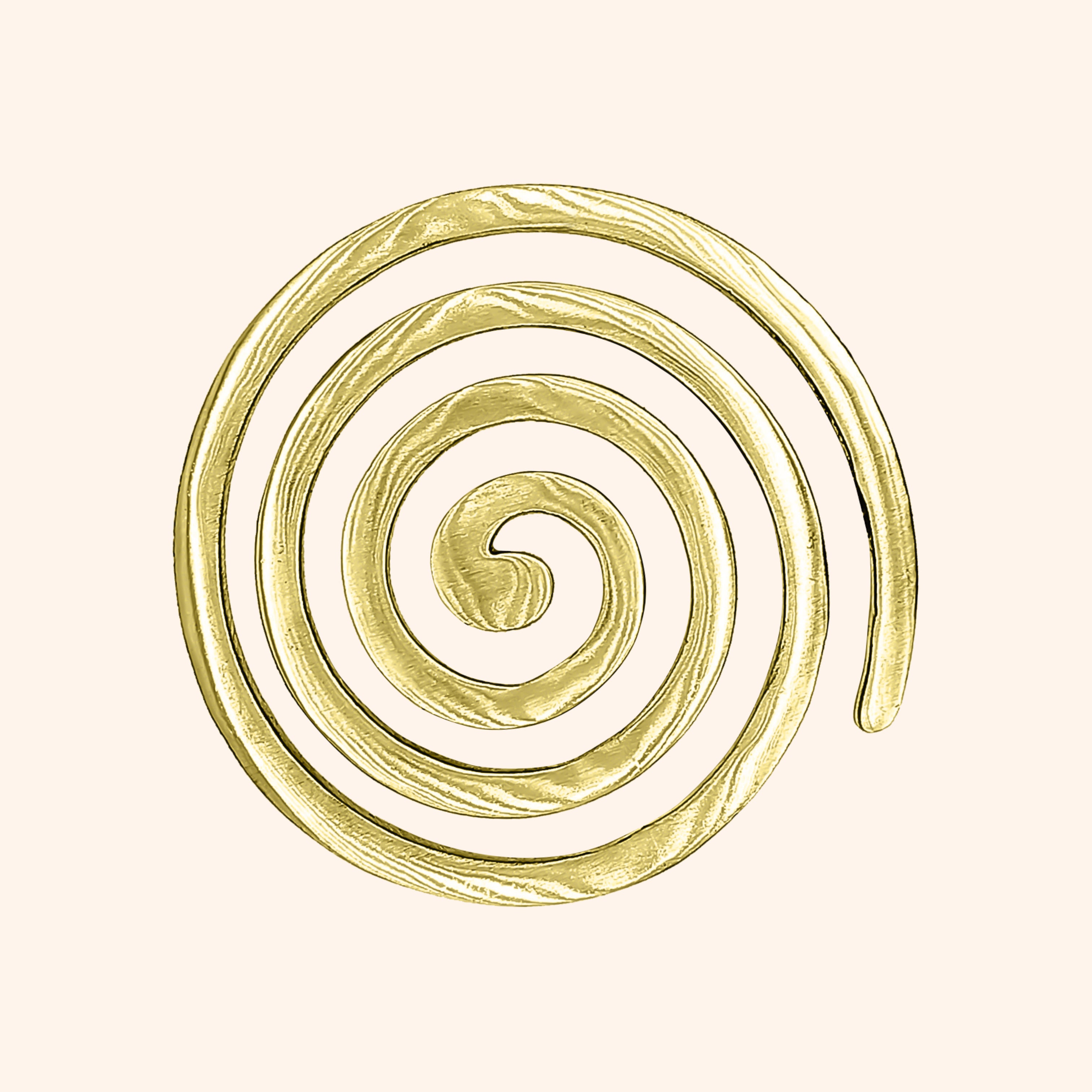 Destiny Star Stores BRASS PALIN HELIX 6 INCH PACK OF 3
