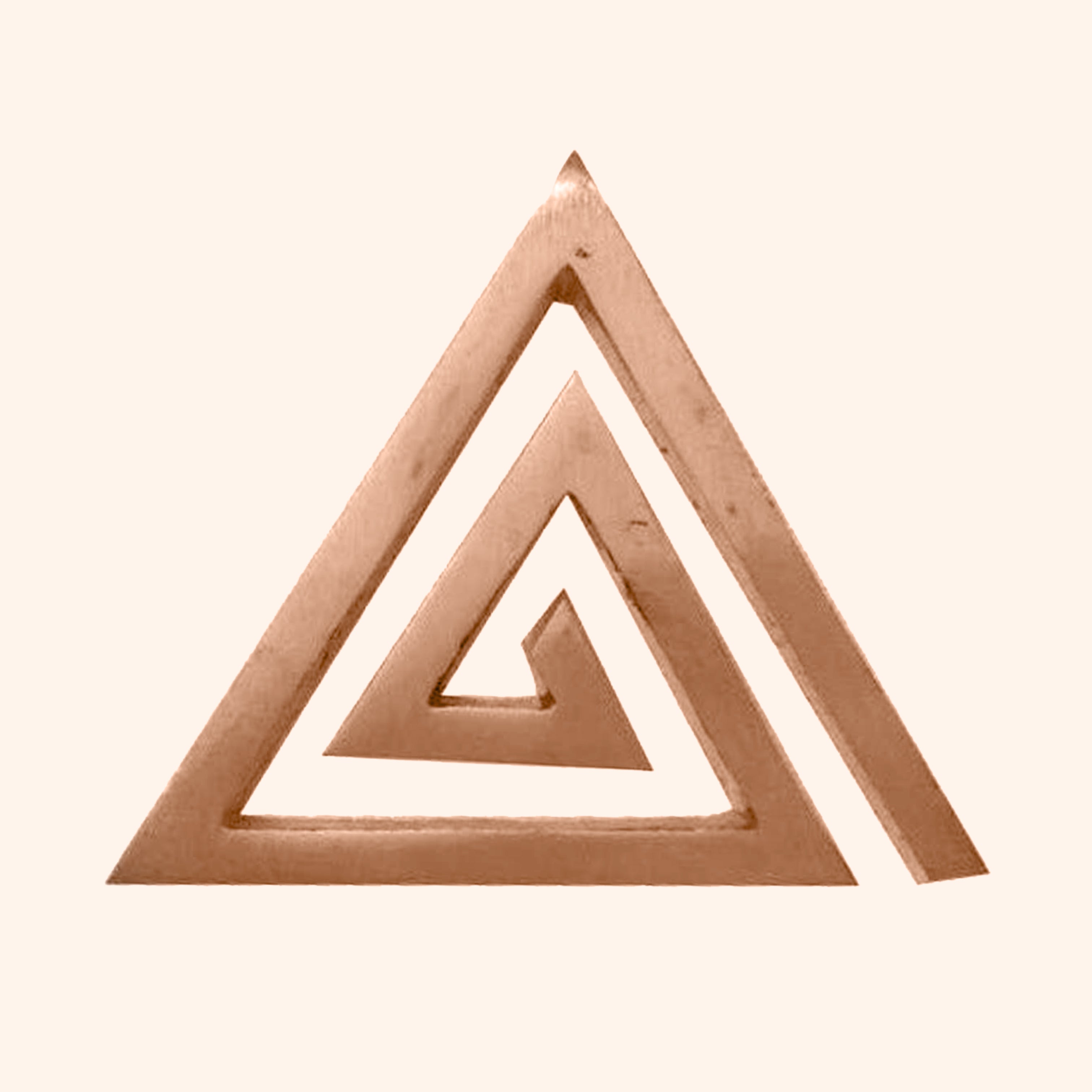 Destiny Star Stores COPPER PLAIN HELIX 4 INCH PACK OF 3