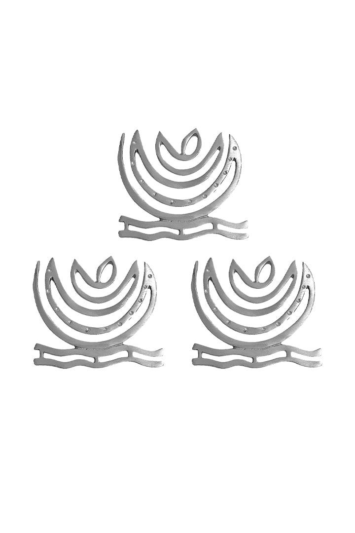 Destiny Star Stores ALUMINIUM HELIX 4 INCH PACK OF 3