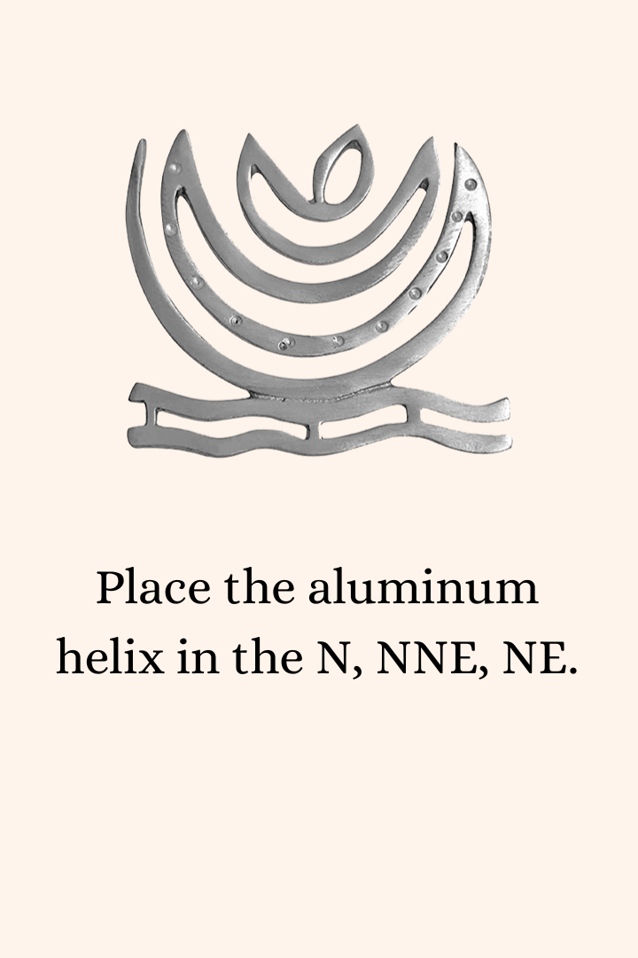Destiny Star Stores ALUMINIUM HELIX 4 INCH PACK OF 3