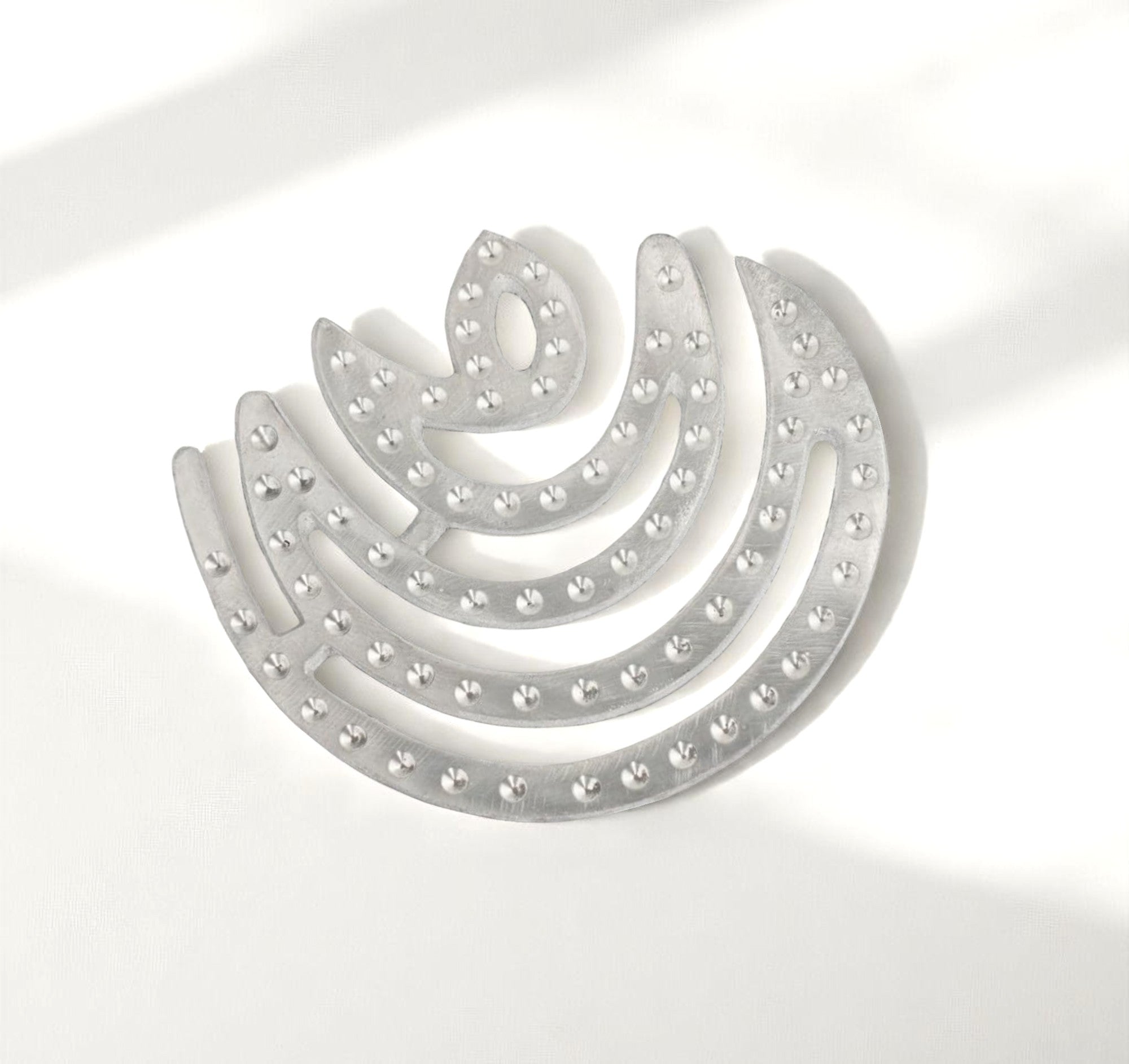 Destiny Star Stores ZINC MOON HELIX 6 INCH PACK OF 3