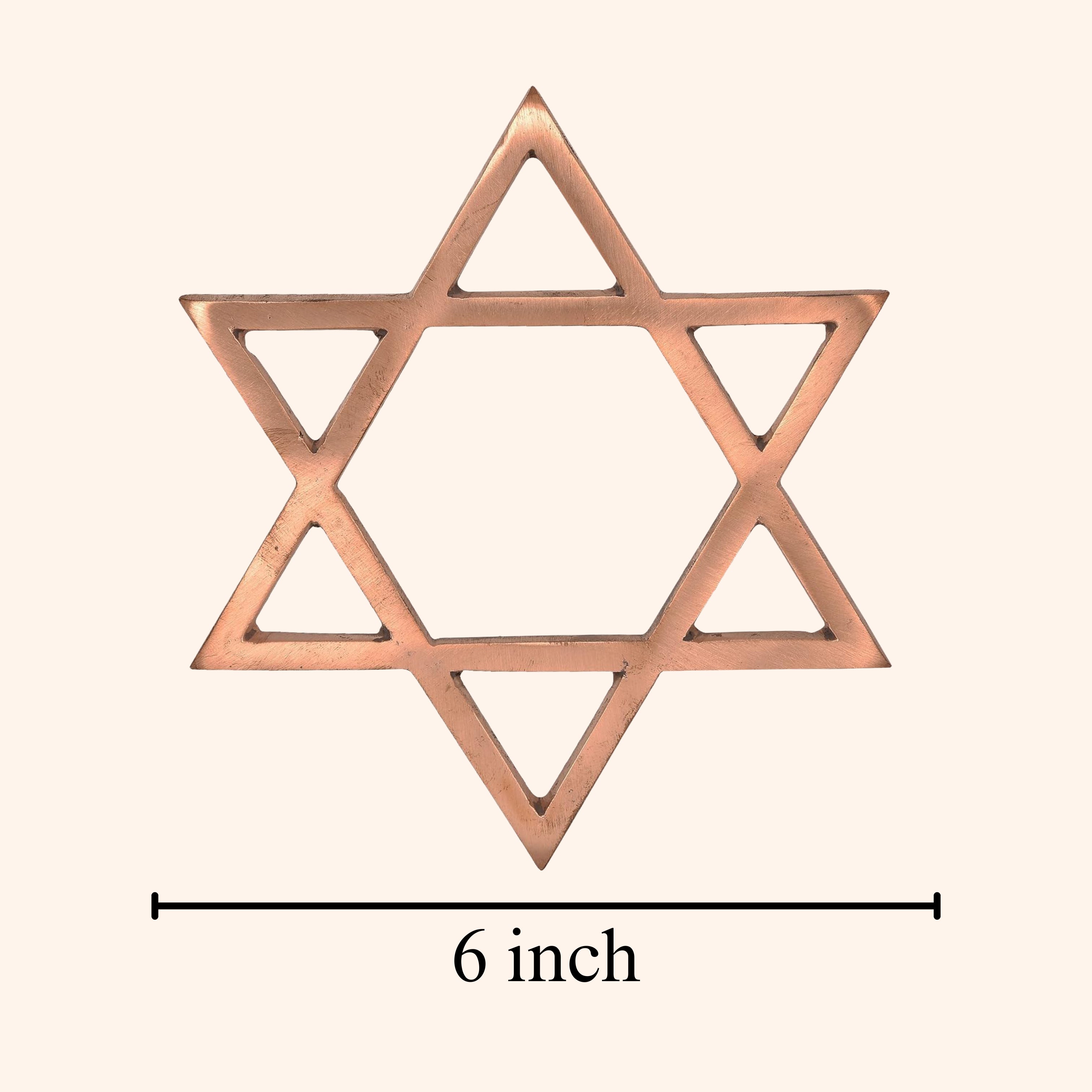 Destiny Star Stores COPPER STAR HELIX 6 INCH