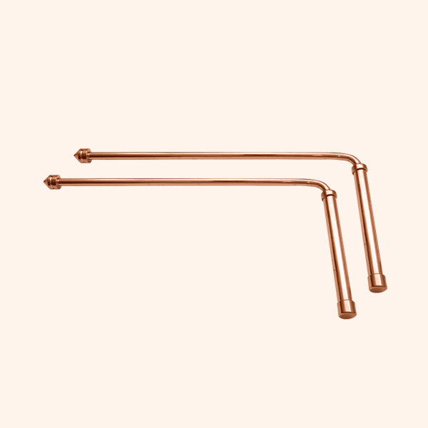 Destiny Star Stores COPPER DOWSING ROD WITH HANDLE 8MM