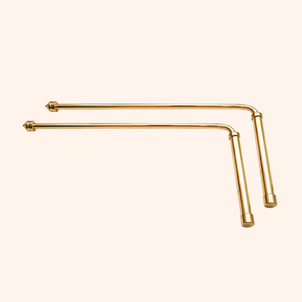 Destiny Star Stores BRASS DOWSING ROAD WITH HANDLE 8MM