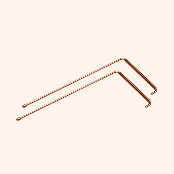 Destiny Star Stores COPPER DOWSING ROD WITH HANDLE 5MM